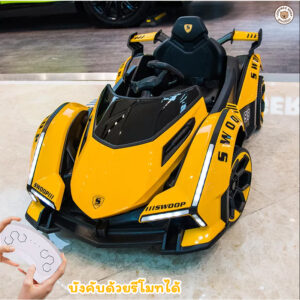 รถแบตเตอรี่เด็ก Ferrari สปอร์ต รุ่นใหม่ล่าสุด พร้อมรีโมทบังคับ